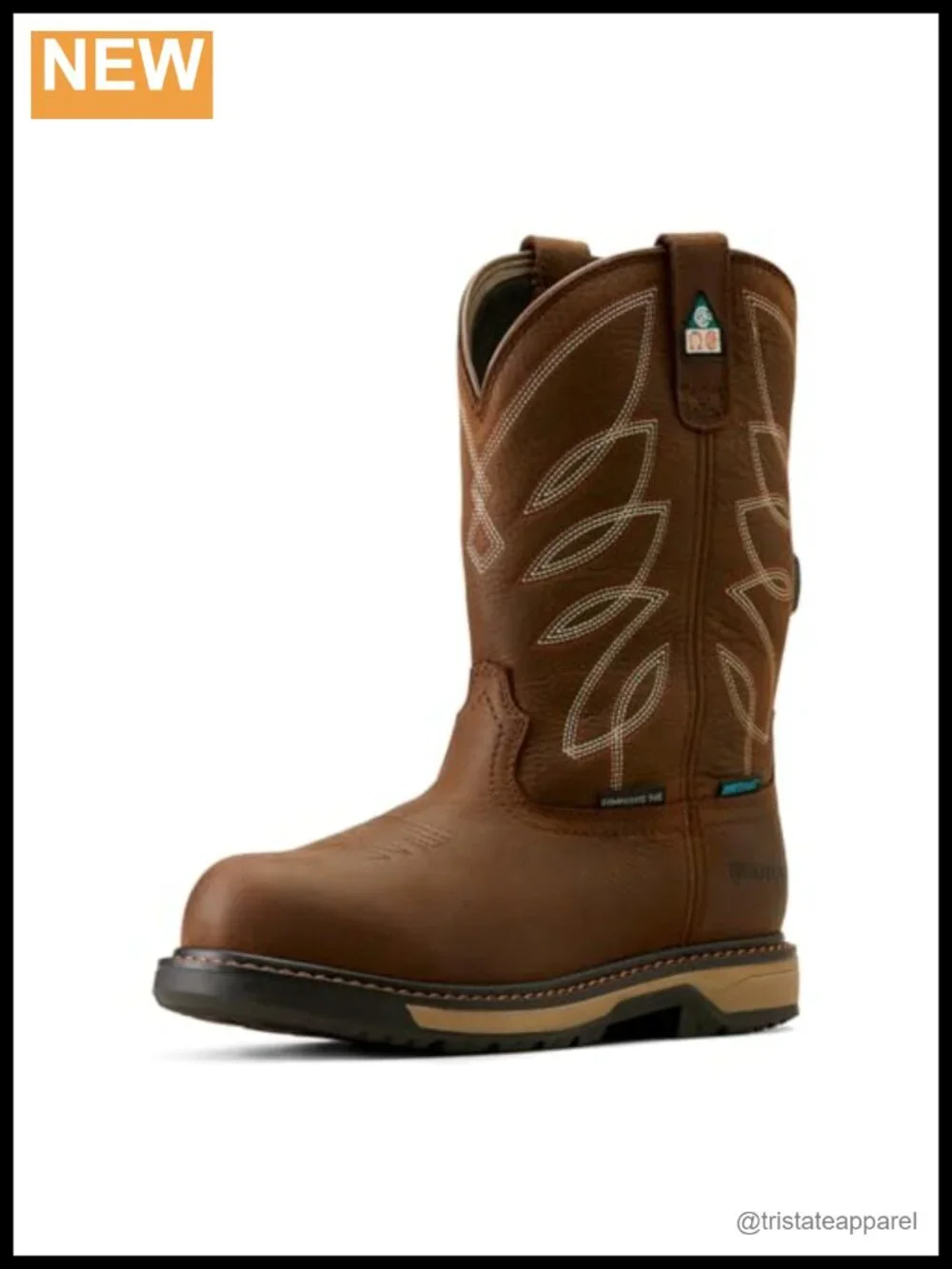 Women's Work Boots CSA Waterproof Composite Toe Pull-On